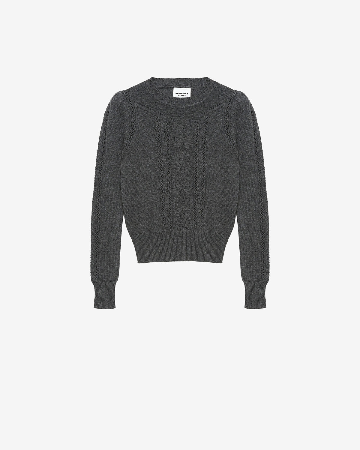 KELIA PULLOVER Woman anthracite | ISABEL MARANT Official online store