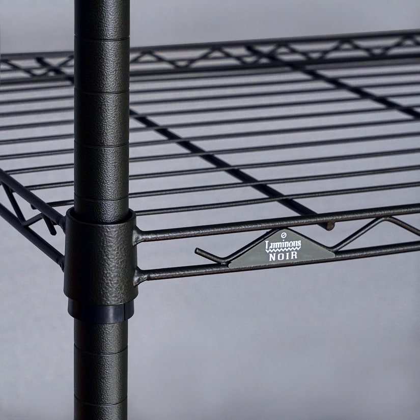 週末限定10%OFF】 ルミナスノワールフリーラック5段110W