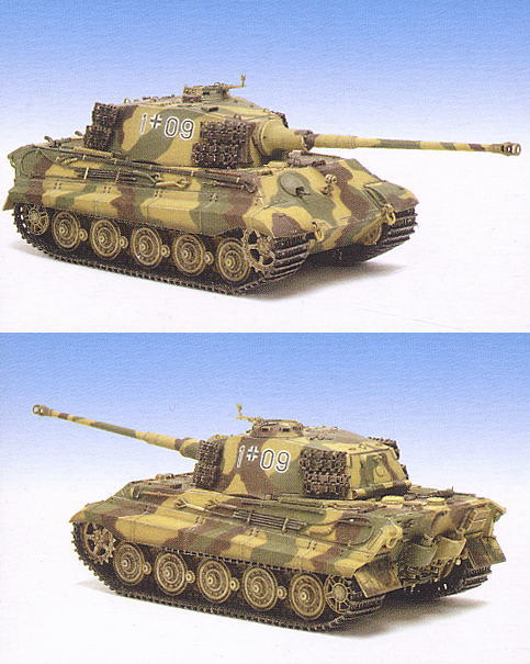 Sd.Kfz.182 キングタイガー ヘンシェル砲塔 w/新型履帯 アルデンヌ1944