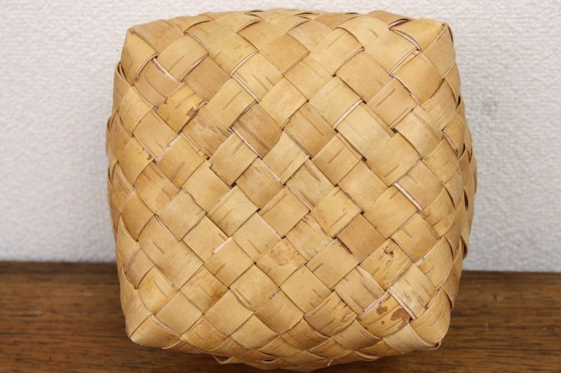 白樺バスケット/白樺パンかご（ギザギザ型） 北欧雑貨coco varie