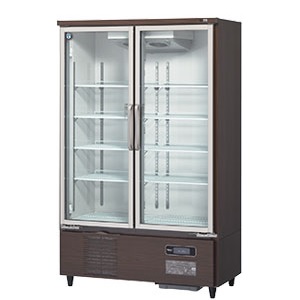 USR-120A3-2B(三相200V,木目)|ホシザキリーチイン冷蔵ショーケース