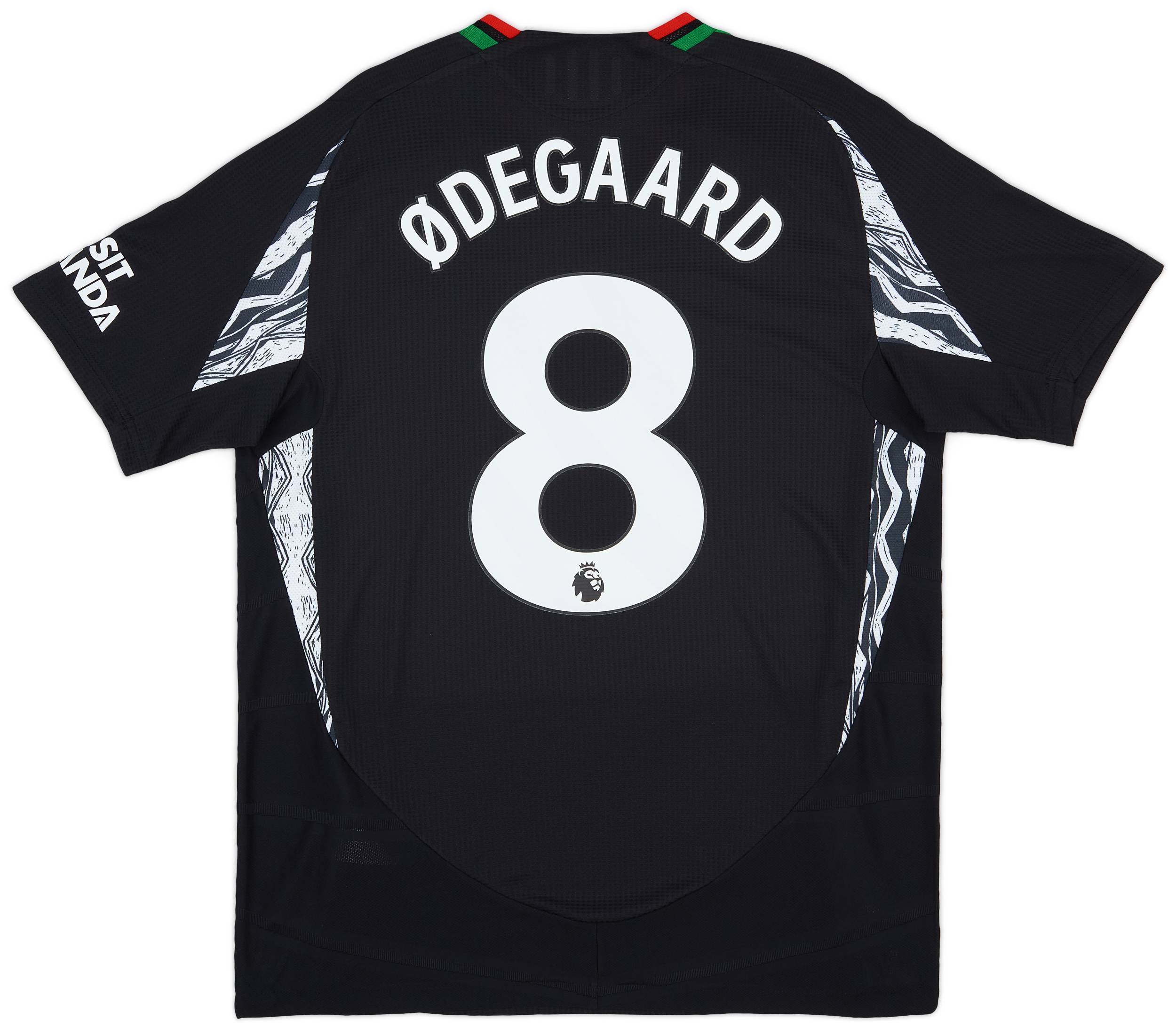 2024-25 Arsenal Authentic Away Shirt Odegaard #8