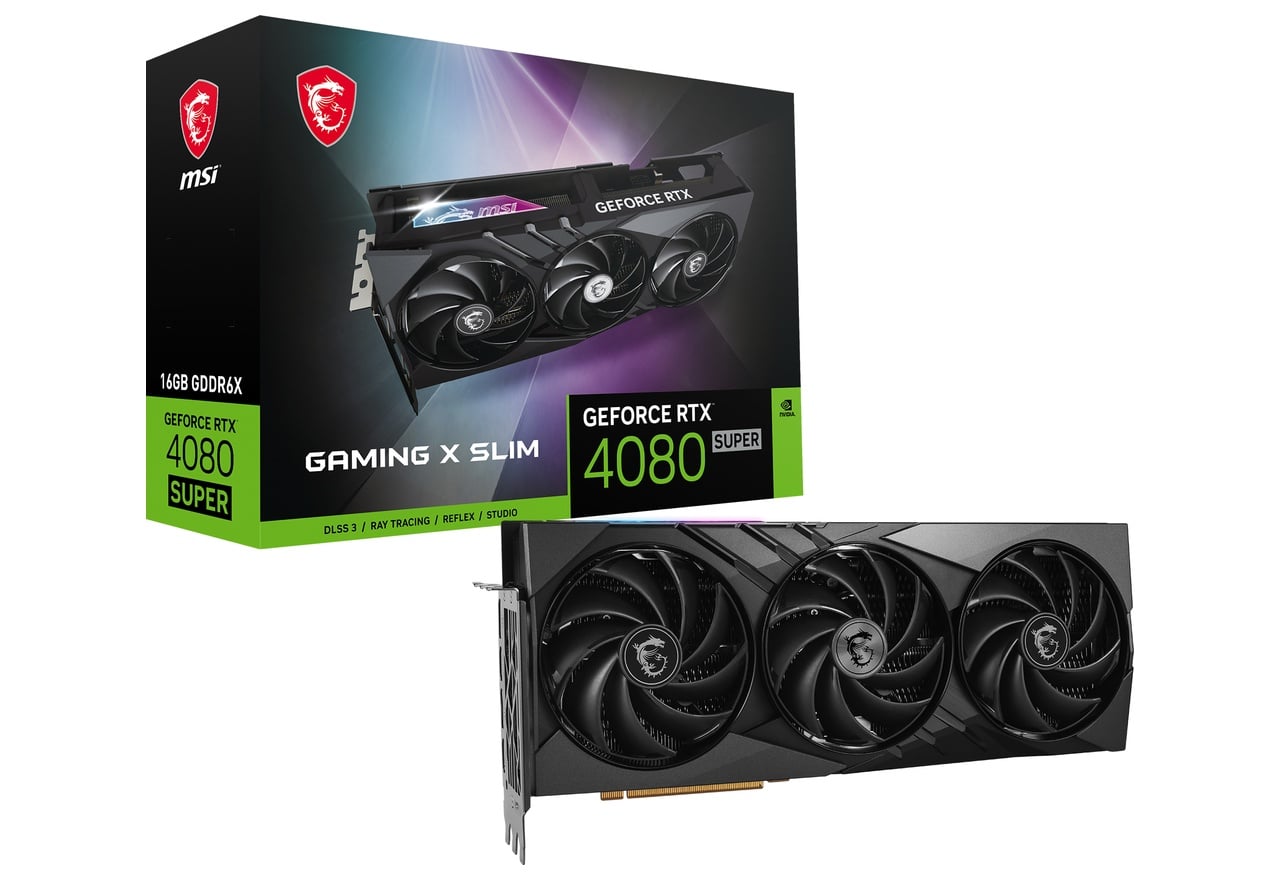 GeForce RTX 4080 SUPER 16G GAMING X SLIM | MSI グラフィックボード