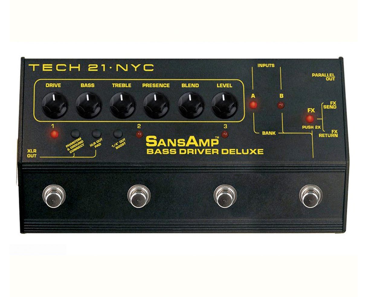 Tech 21 - Sansamp Bass Driver Deluxe - Best Bass Gear