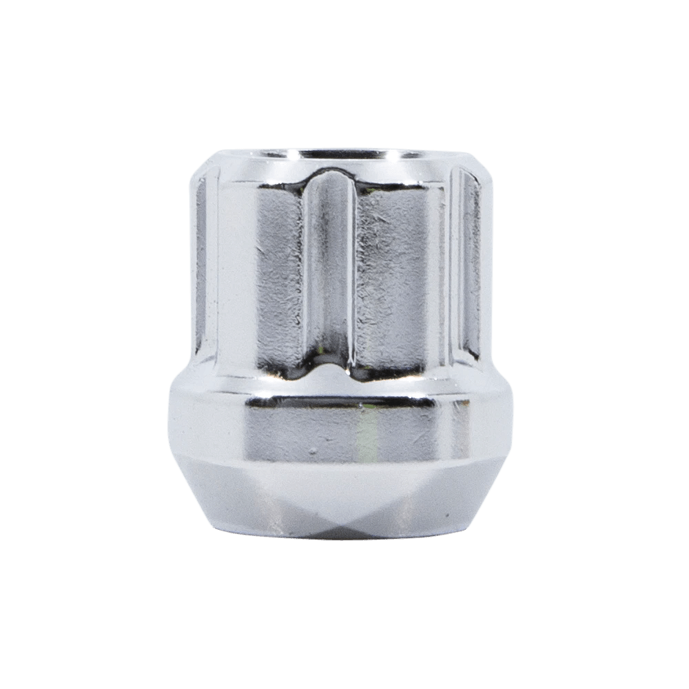 Small Diameter Spline Open End Lug Nut - 12mm x 1.50 Thread Size