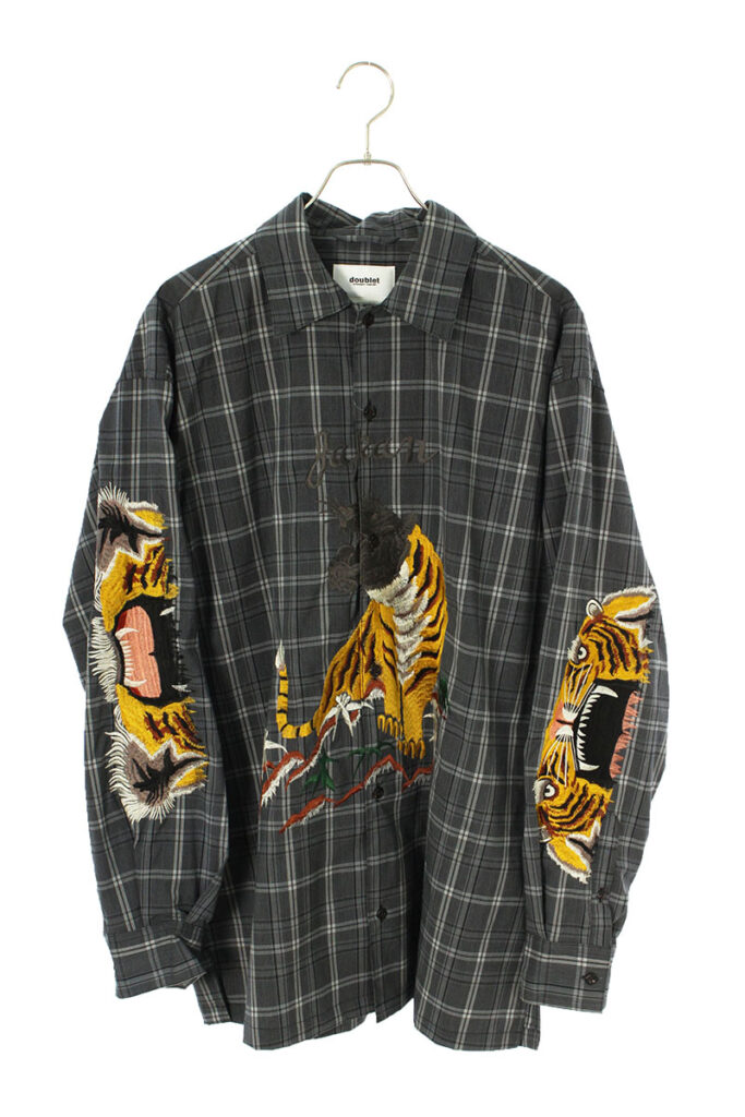 ダブレット doublet OVERSIZED FREEZER-BAG PACKAGE SHIRT 18AW20SH49