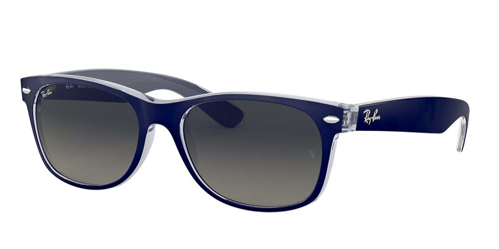 Ray-Ban New Wayfarer Sunglass RB2132 52mm, 55mm, 58mm - eOptics