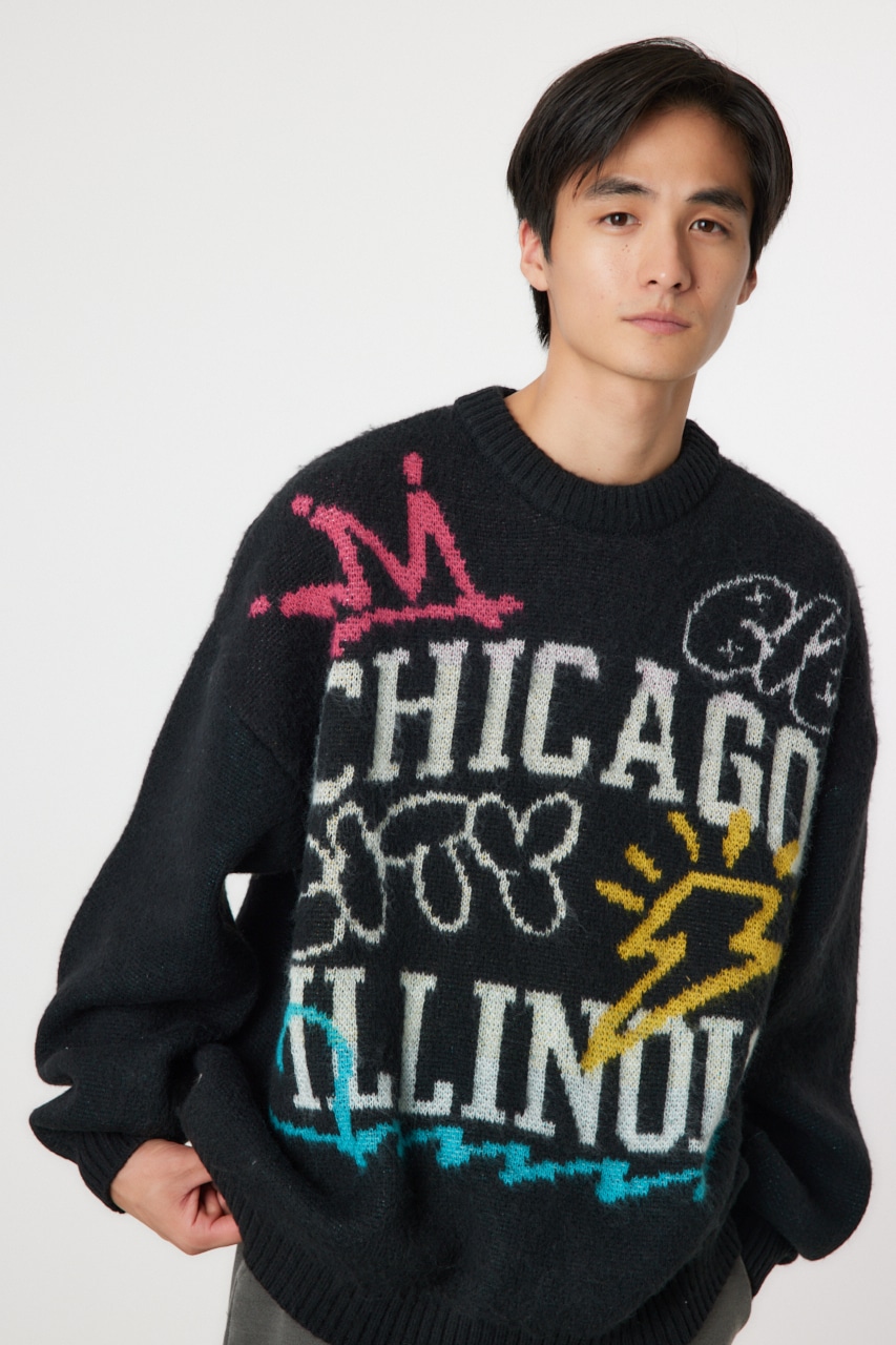 RODEO CROWNS WIDE BOWL | rakugaki JQD ニット (ニット ) |SHEL'TTER