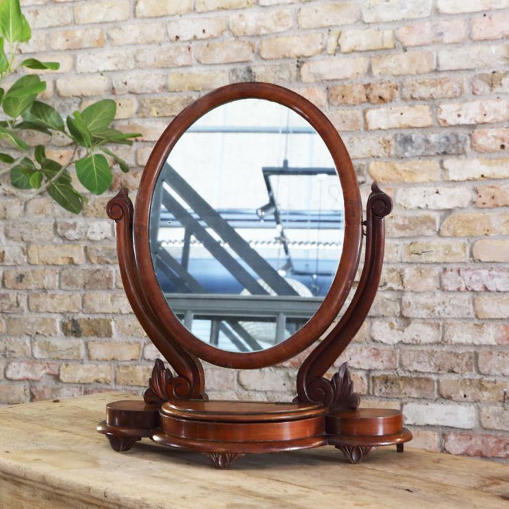 フランス アンティーク スタンドミラー – フランス、ヨーロッパの