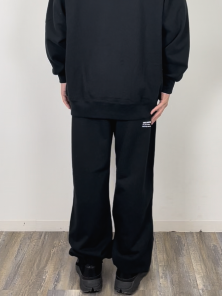 COOTIE / Raza 1 Tuck Sweat Pants -Black-