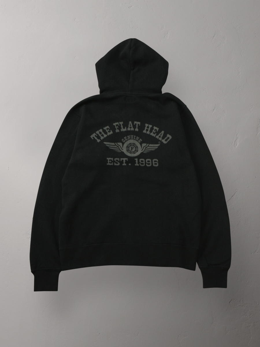 フルジップスウェットパーカー 裏起毛 FN-MSZP-202 | THE FLAT HEAD