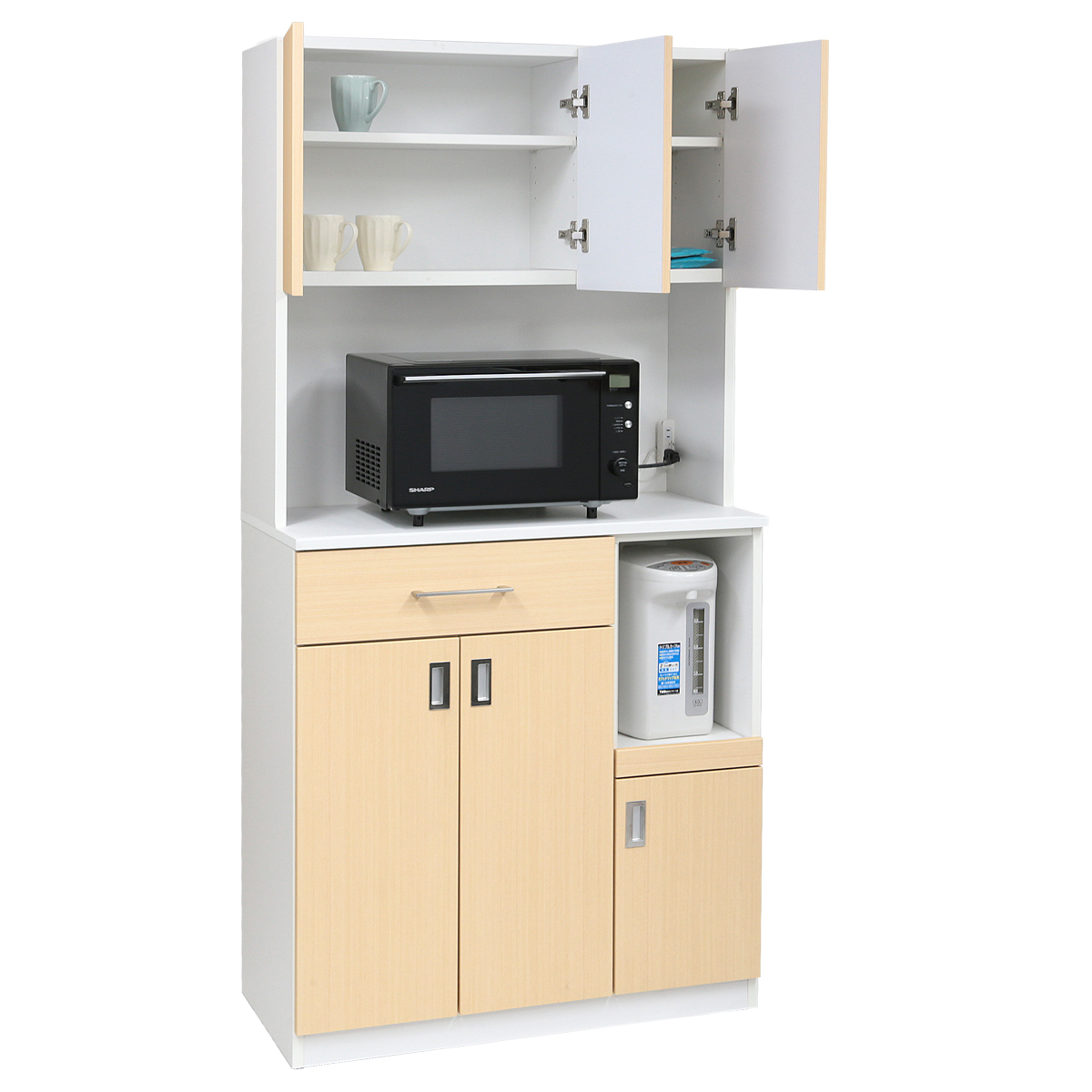 ミ*キ様 木製キッチンボード 食器戸棚 キャビネット ミ*キ様 木製キッチン