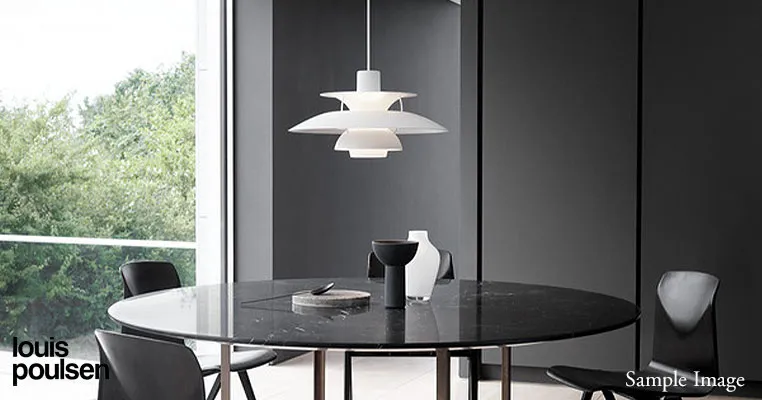 PH 5 （モノクローム・ホワイト） ペンダント ｜ Louis Poulsen ルイス