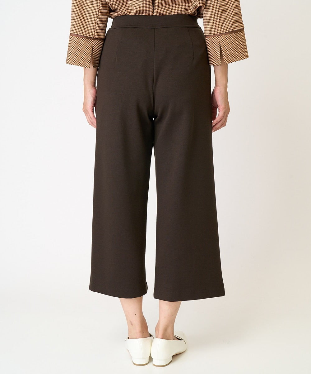 日本製]デュアルウォームガウチョパンツ(ガウチョ・ワイドパンツ