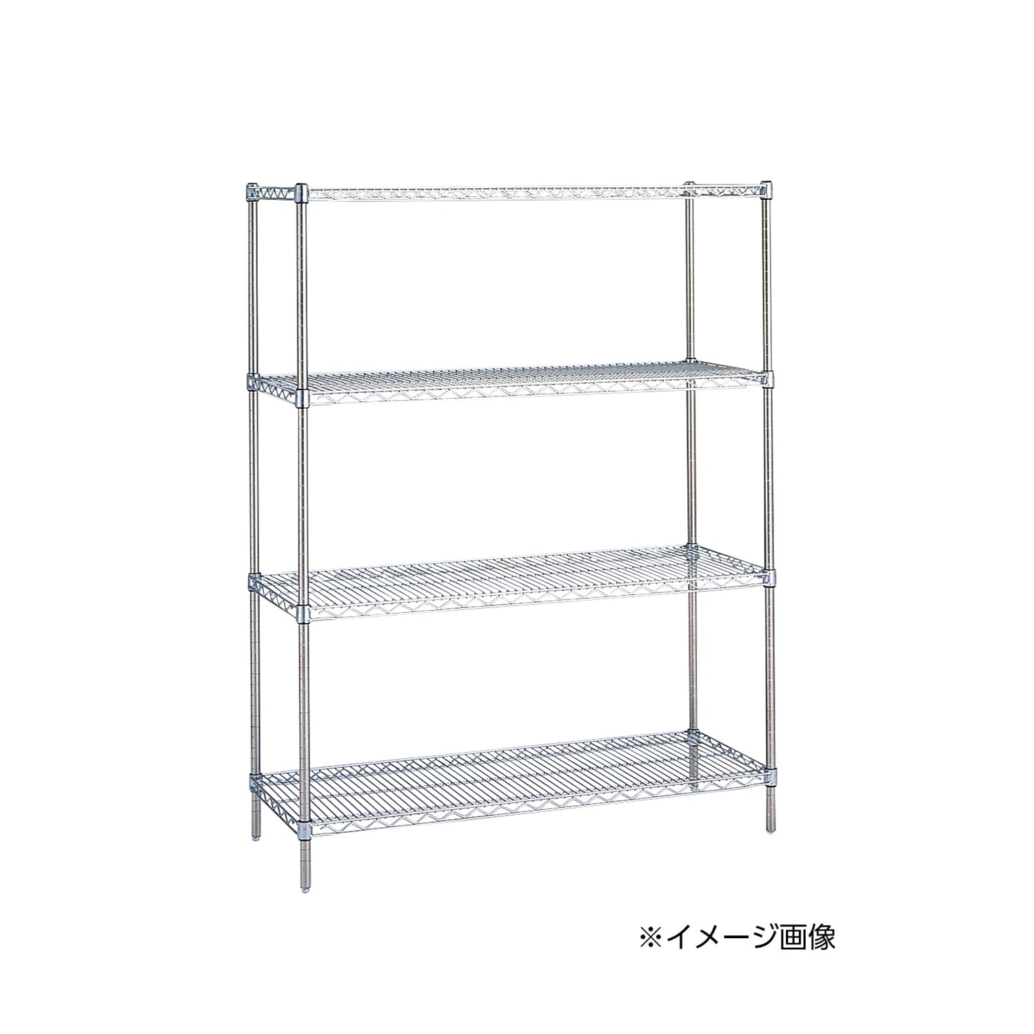 スーパーエレクターシェルフ4段 ラック 19-8365-01 エレクター SS610