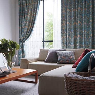 ウィリアムモリス ドレープカーテン 川島織物セルコン ｜松装(マツソウ)