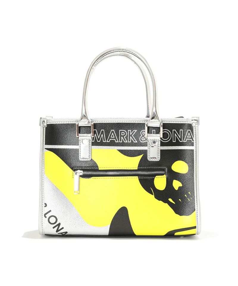 Cray Metallic Cart Bag