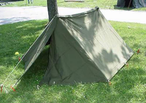 US(米軍) シェルターハーフテント“Pup Tent” 2セット(Box入り)/SPO-03