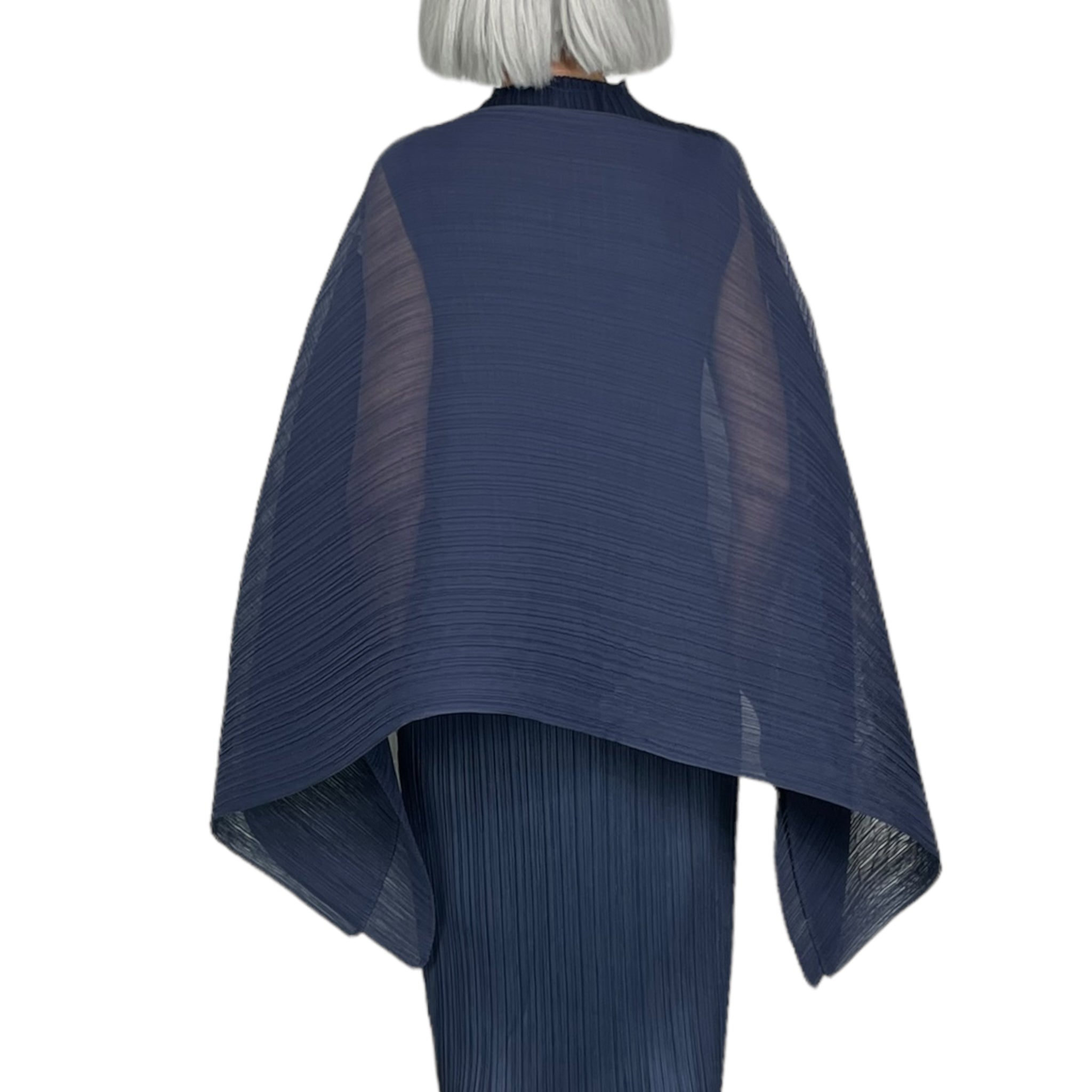 PLEATS PLEASE MADAME-T APRIL グレイッシュネイビー MADAME-T APRIL