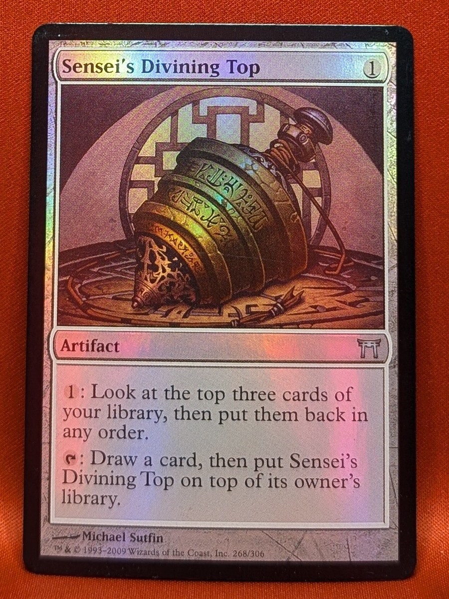 Sensei's Divining Top Magic the Gathering Proxy