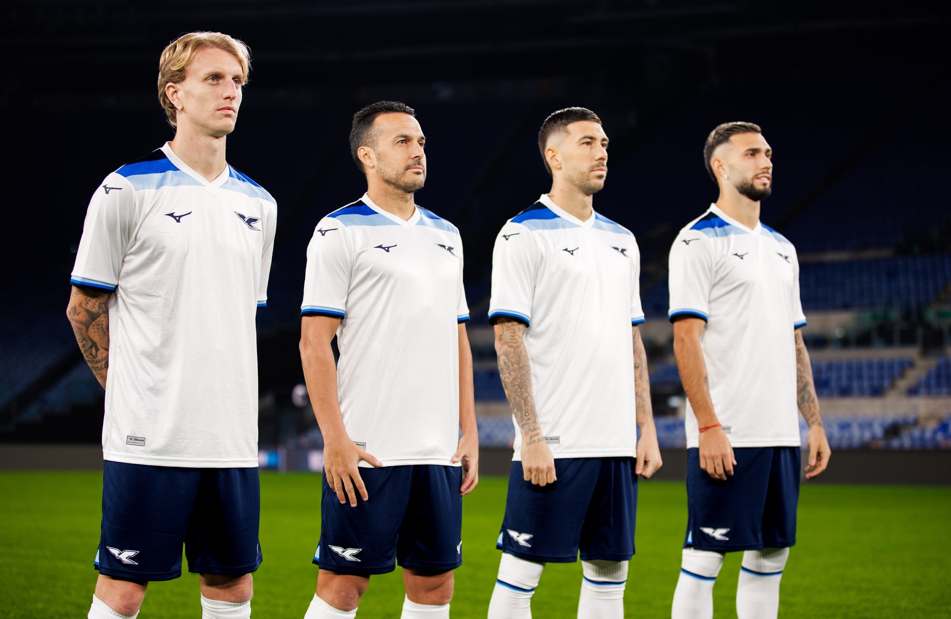 S.S. Lazio And Mizuno Present New 125 Year Anniversary Kit