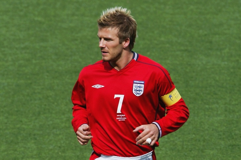 イングランド代表 7番 ベッカム 02日韓W杯 ユニフォーム ベッカム