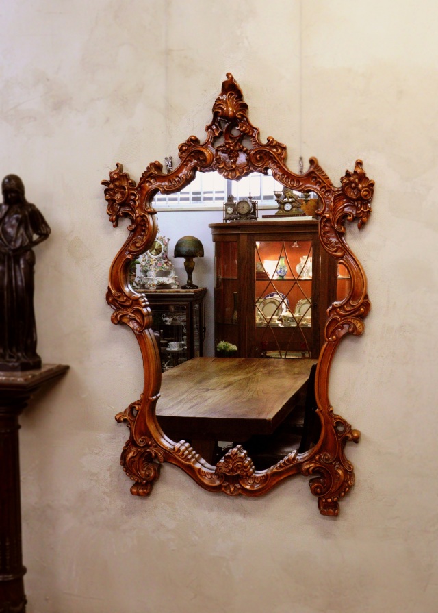 装飾綺麗なインテリアミラー ロココ調 バロック調 ゴージャス