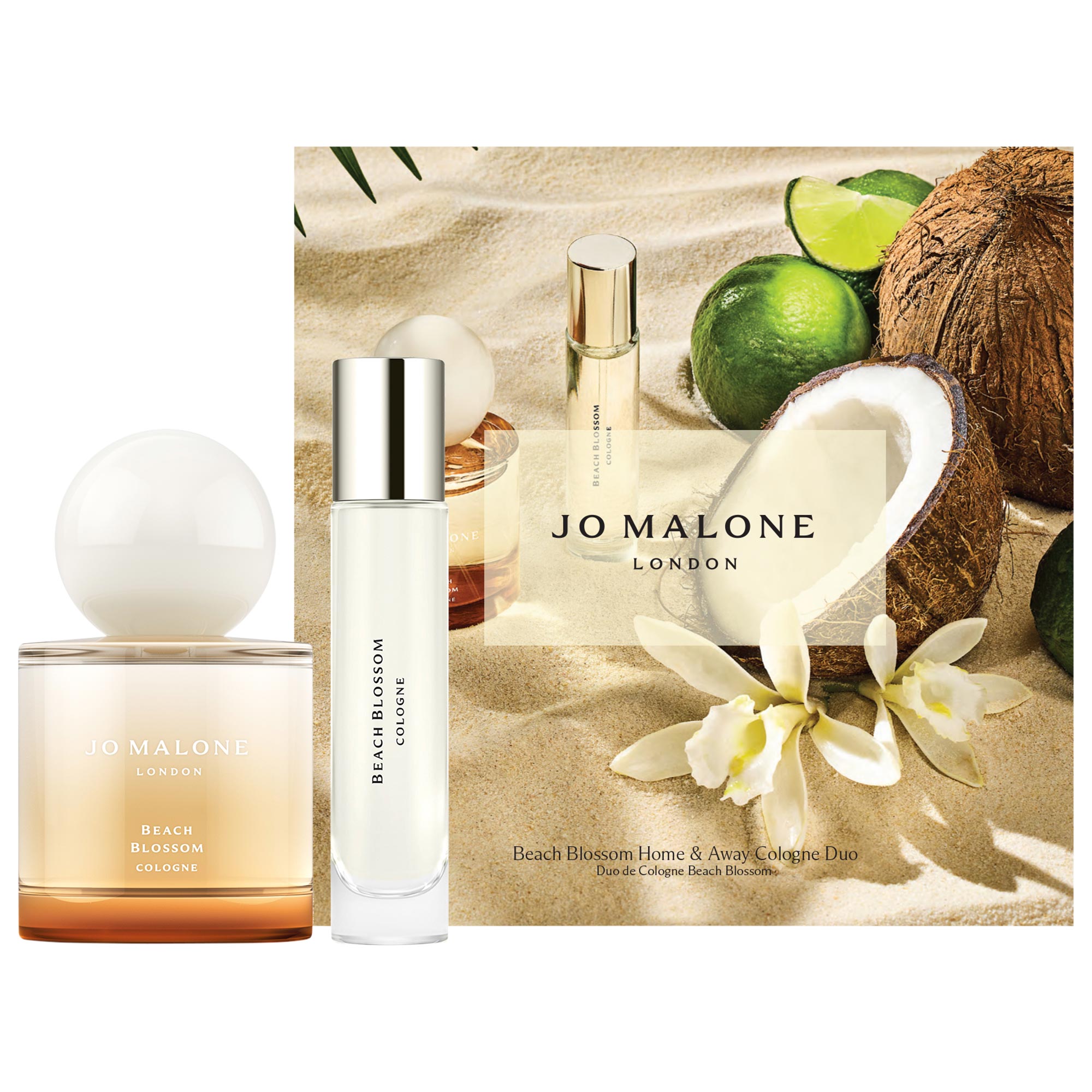 Beach Blossom Cologne with Coconut Water and Vanilla Gift Set - Jo
