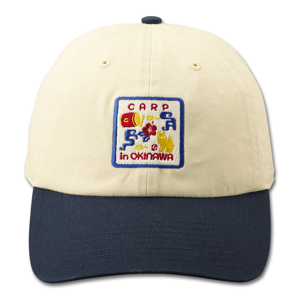 ツートンキャップ(ナチュラルxネイビー)OKINAWA | 商品詳細 - 広島東洋