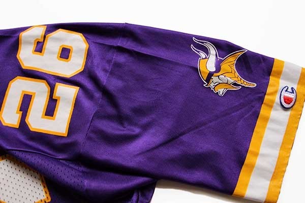 90s メキシコ製 Championチャンピオン NFL MINNESOTA VIKINGS SMITH 26