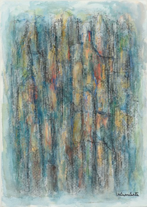 難波田 龍起「街」の販売 | 美術品販売｜東京銀座ぎゃらりい秋華洞