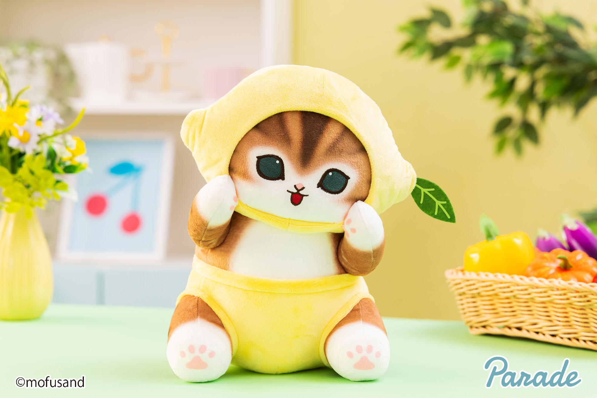 お野菜マルシェ（フルーツ）BIGぬいぐるみ | 商品紹介 | 株式会社