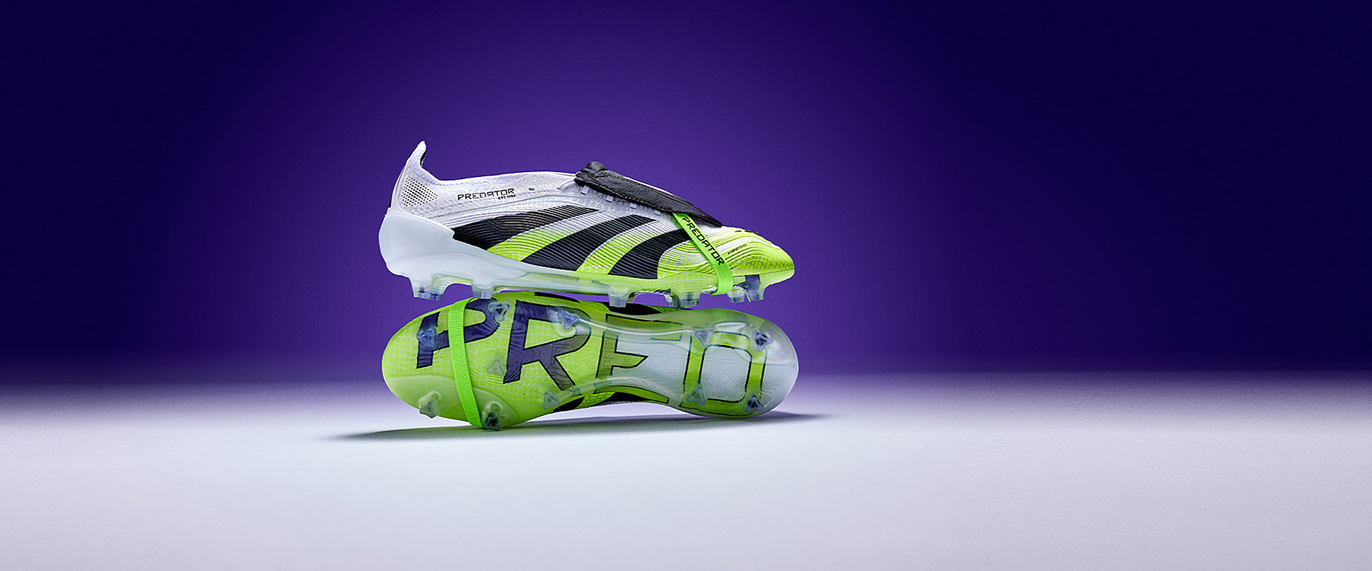 adidas Predator Elite Tongue Firm Ground - Ftwr White/Core Black