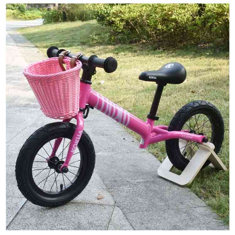 楽天市場】前かご ラタンバスケット 自転車 前掛けカゴ 前カゴ