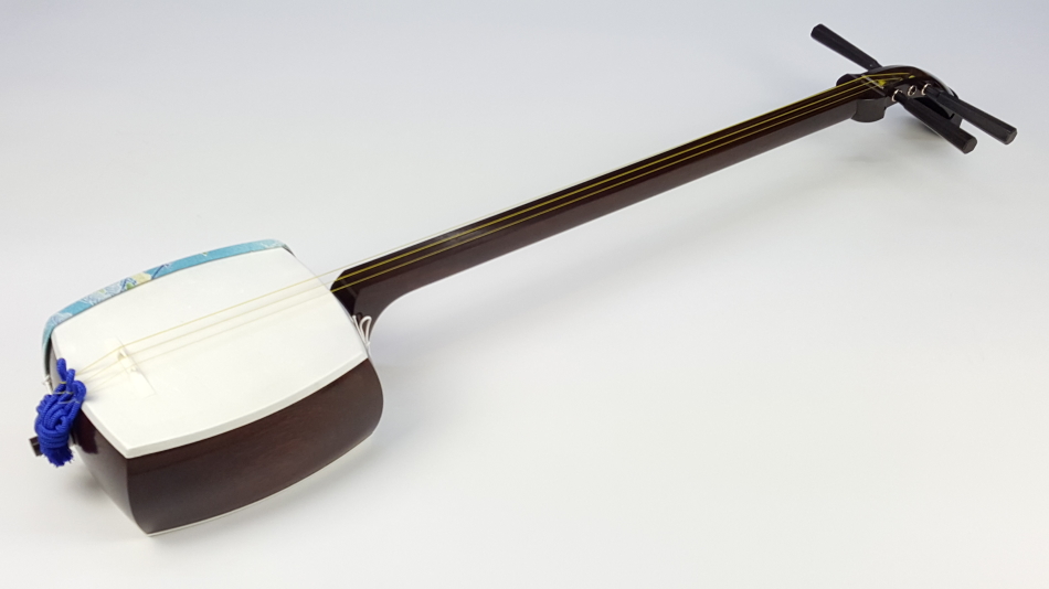 三味線 細棹 長唄 お稽古用 破れ無し 三味線 細棹 長唄 お稽古用 破れ