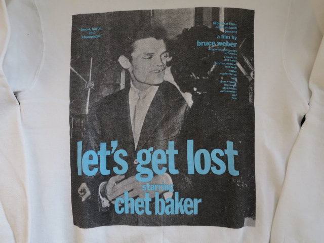 80'S bruce weber let's get lost sweat WICKED