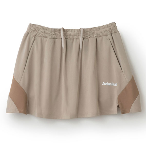 アドミラル バイカラーカスケードフレアスコート (ATLA555) ブラウン