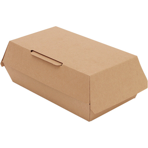 たのめーる】シモジマ HEIKO 食品箱 ネオクラフト ランチボックス M