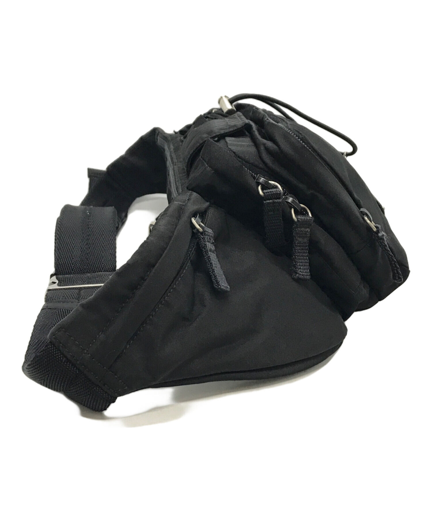 中古・古着通販】PRADA (プラダ) ナイロン ウエストバッグ/ボディー