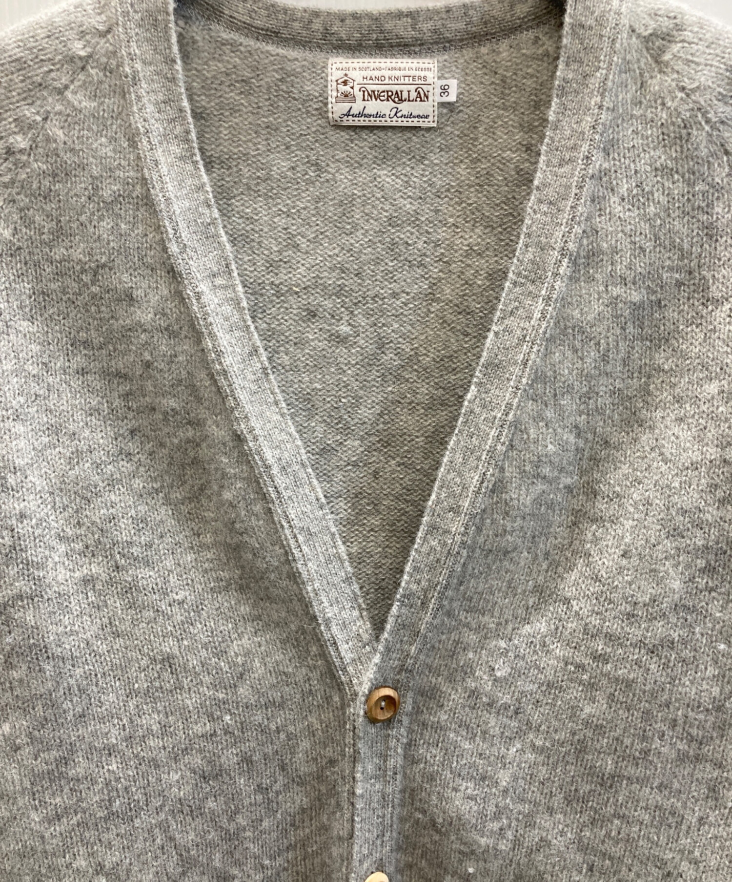 中古・古着通販】INVERALLAN (インバーアラン) Vネックニット