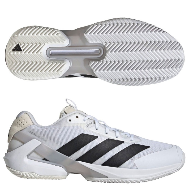 Adidas Adizero Ubersonic 5 Clay White 2025 | Superior Cushioning