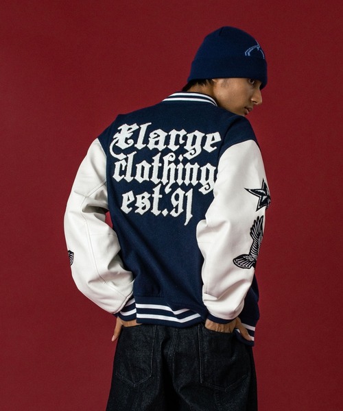 XLARGE（エクストラ ラージ） スタジャン VARSITY JACKET メンズ