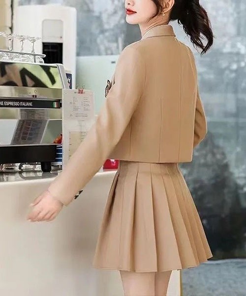 gossip!ロサンゼルス セットアップ テーラージャケット プリーツミニ