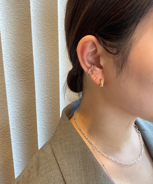 ete（エテ） ピアス K18YG パーティクル ピアス レディース : ZOZOTOWN