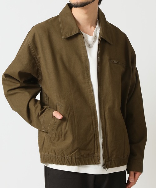 ARCADE（アーケード） ブルゾン アウター ダックジップ キャンバス