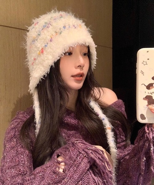 BURNER（バーナー） ニット帽 ニットキャップ 「OKUOKU 0909」カラフル