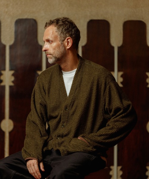 ADAM ET ROPE'（アダムエロペ） カーディガン 「WILD LIFE TAILOR