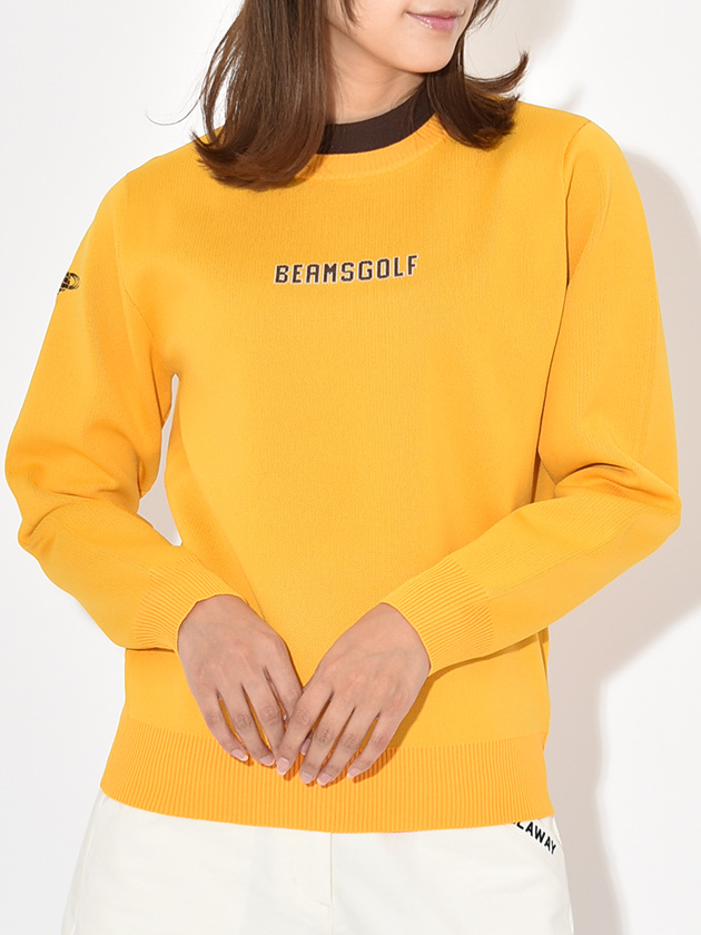 ビームスゴルフ レイヤー風ニットプルオーバー 83-15-0032-647