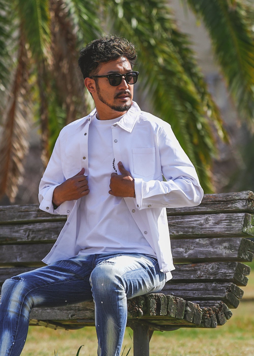 プレーン/Cロングシャツ | adamsJUGGLER（アダムスジャグラー）公式