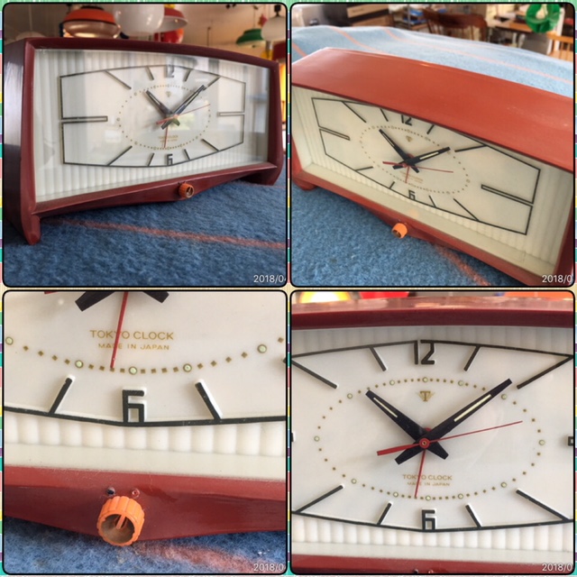 東京時計 TOKYO CLOCK ミュージッククロック ゼンマイ手巻き 置時計